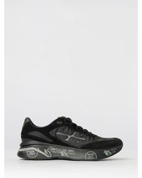 Premiata - Moerun Suede And Nylon Sneakers - Lyst