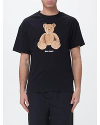 Palm Angels - Teddy Cotton T-Shirt - Lyst