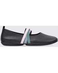 Camper - Twins Leather Ballerinas - Lyst