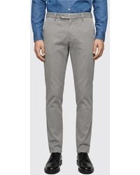 Incotex - Cotton Trousers - Lyst