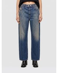 DIESEL - 1996 D-Sire Low-Rise Wide-Leg Cotton Jeans - Lyst