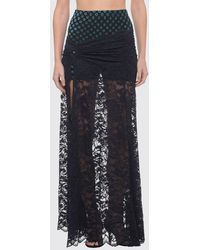 Rabanne - Gonna Lunga A Tubino - Lyst
