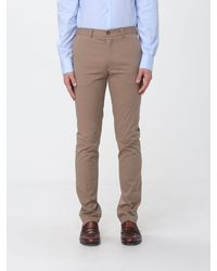 Brooksfield - Cotton Blend Chino Trousers - Lyst