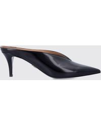 Stella McCartney - Faux Leather Mules With Almond Toe And Stiletto Heel - Lyst