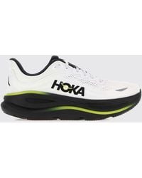 Hoka One One - Bondi 9 Recycled Mesh Sneakers With Padded Ankle And Eva Sole - Lyst