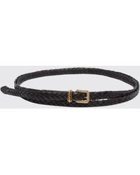 Etro - Woven Leather Double-Wrap Belt - Lyst