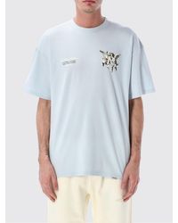 Represent - Cotton Crew-Neck T-Shirt With Logo Print - Lyst