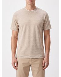 Eleventy - Slim Fit Crewneck T-Shirt - Lyst