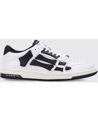 Amiri - Skel Bicolor Low-Top-Sneakers Aus Rindsleder Mit Perforierter Spitze - Lyst