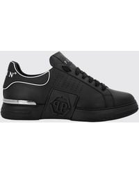 Philipp Plein - Leather Sneakers - Lyst