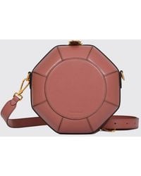 Coccinelle - Sewing Box Leather Shoulder Bag With Removable Handle - Lyst