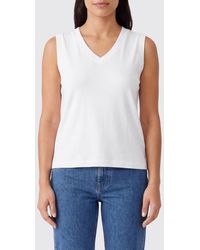 Vince - Basic Cotton Tank Top - Lyst