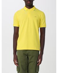 Sun 68 - Cotton Polo Shirt - Lyst