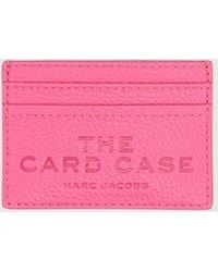 Marc Jacobs - The Card Case Grained Leather Card Holder - Lyst
