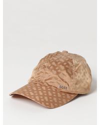 BOSS - Cappello in nylon con logo all over - Lyst