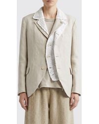 Comme des Garçons - Comme Des Gar&Ccedil	Ons Linen Blazer - Lyst