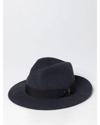 Borsalino Macho Felt Hat - Black
