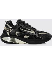Philipp Plein - Pegasus Project Mesh And Patent Leather Sneakers - Lyst