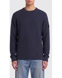Peuterey - Cotton Crew Neck Sweater - Lyst