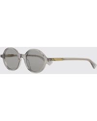 Bottega Veneta - Rounded Frame Acetate Eyeglasses - Lyst