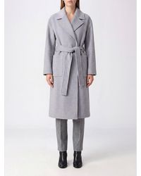 Fabiana Filippi - Long Belted Robe Coat - Lyst