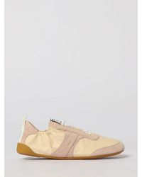 Chloé - Chlo&Eacute Kick Suede And Nylon Sneakers - Lyst
