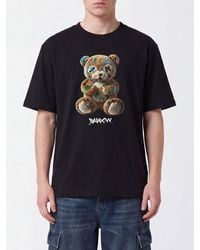 Barrow - Cotton T-Shirt With Teddy Bear Print And Contrast Logo - Lyst