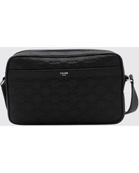 Celine - Triomphe Medium Calfskin Messenger Bag - Lyst