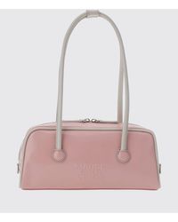 Marge Sherwood - Boston Smooth Leather Shoulder Bag With Double Handle - Lyst
