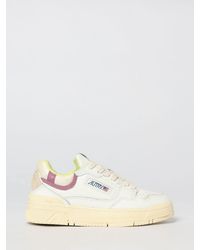 Autry - Clc Leather And Mesh Sneakers - Lyst