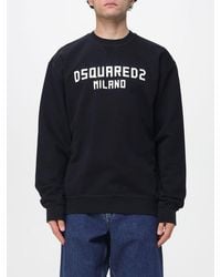 DSquared² - Cotton Crew-Neck Sweatshirt - Lyst