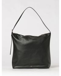 A.P.C. - Vera Grained Cowhide Leather Shoulder Bag With Zip Closure - Lyst