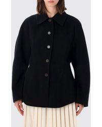 Rohe - Slim Fit Short Wool-Blend Shirt Coat - Lyst
