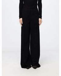 Max Mara - High-Waisted Wide-Leg Palazzo Trousers - Lyst