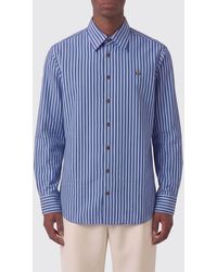 Vivienne Westwood - Striped Cotton Poplin Shirt - Lyst