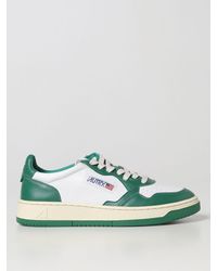 Autry - Medalist 01 Low Sneakers In Leather - Lyst