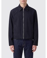 Our Legacy - Organic Cotton Shirt Jacket With Classic Collar And Zip Closure - Lyst
