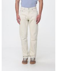 A.P.C. - Cotton Denim Straight Jeans - Lyst