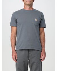 Carhartt - T-shirt basic con mini logo - Lyst
