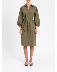 Twinset - Stretch Cotton Shirt Dress - Lyst