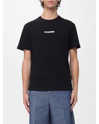 Jil Sander - Cotton T-Shirt With Logo - Lyst