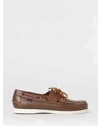 Sebago - Docksides Leather Boat Loafers - Lyst