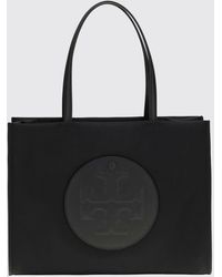 Tory Burch - Ella Small Nylon Tote Bag With Tone-On-Tone Double T Logo - Lyst