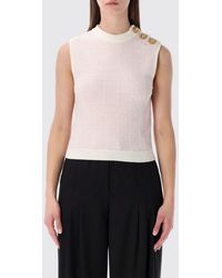 Balmain - Knit Top - Lyst
