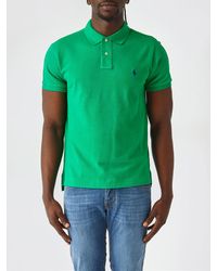 Polo Ralph Lauren - Cotton Polo Shirt With Pony Logo - Lyst