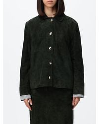Max Mara - Abisso Suede Lambskin Shirt Jacket - Lyst