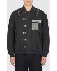 Yohji Yamamoto - Printed Cotton Bomber Jacket - Lyst