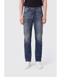 Haikure - Straight Fit Five-Pocket Cotton Denim Jeans - Lyst