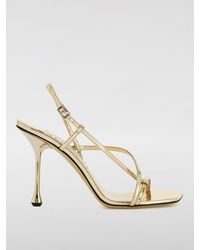 Jimmy Choo - Flache Sandalen Damen - Lyst