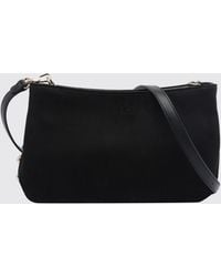 Liu Jo - Gerona Faux Suede Crossbody Bag With Zip Closure And Tonal Logo - Lyst